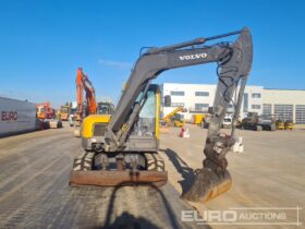 Volvo ECR88 6 Ton+ Excavators For Auction: Leeds, UK – 30th April, 1st, 2nd & 3rd May 25 full