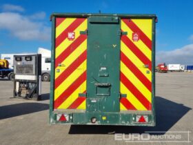 Securi-cabin Single Axle Welfare Unit, Kitchen, W/C, Drying Room, Stephill 6kVA Generator (Cannot Be Reconsigned) Containers For Auction: Leeds, UK – 30th April, 1st, 2nd & 3rd May 25 full