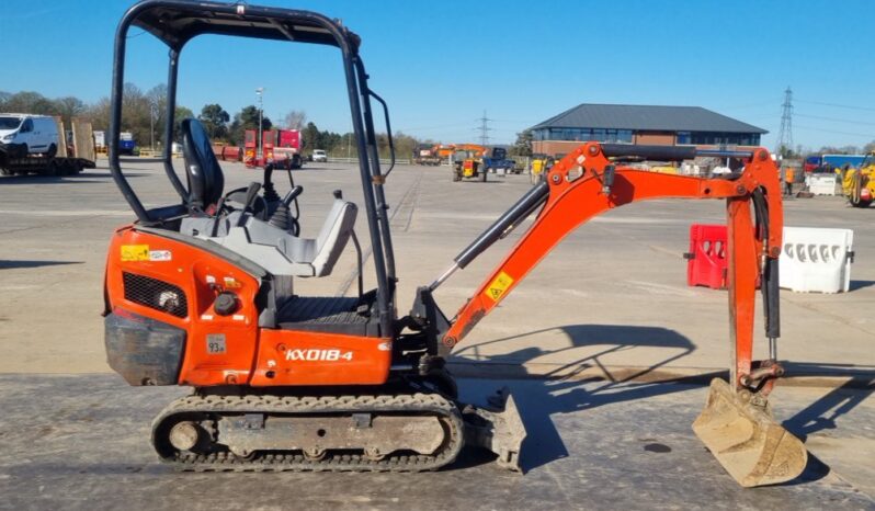2017 Kubota KX018-4 Mini Excavators For Auction: Leeds, UK – 30th April, 1st, 2nd & 3rd May 25 full
