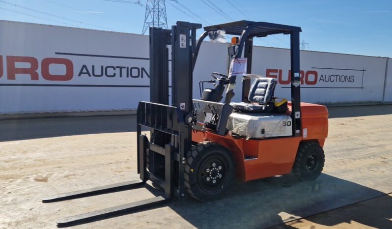 Unused 2025 Machpro MP-L30 Forklifts For Auction: Leeds, UK – 30th April, 1st, 2nd & 3rd May 25
