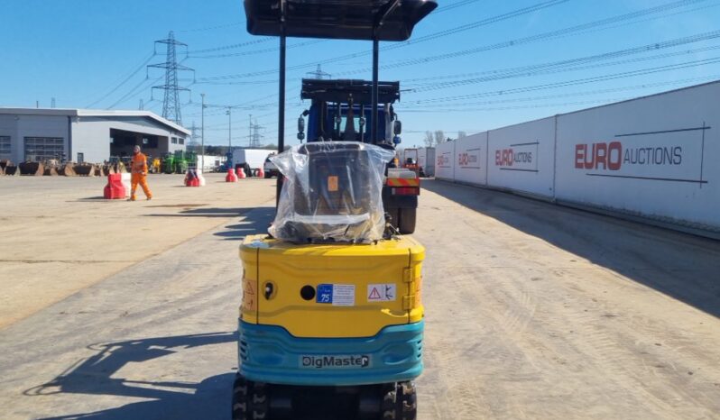 Unused 2025 DigMaster DM100 Micro Excavators For Auction: Leeds, UK – 30th April, 1st, 2nd & 3rd May 25 full