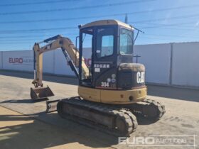 CAT 304 Mini Excavators For Auction: Leeds, UK – 30th April, 1st, 2nd & 3rd May 25 full