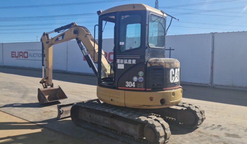 CAT 304 Mini Excavators For Auction: Leeds, UK – 30th April, 1st, 2nd & 3rd May 25 full