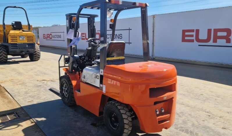 Unused 2025 Machpro MP-L30 Forklifts For Auction: Leeds, UK – 30th April, 1st, 2nd & 3rd May 25 full
