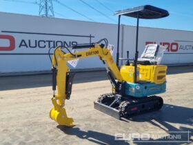 Unused 2025 DigMaster DM100 Micro Excavators For Auction: Leeds, UK – 30th April, 1st, 2nd & 3rd May 25