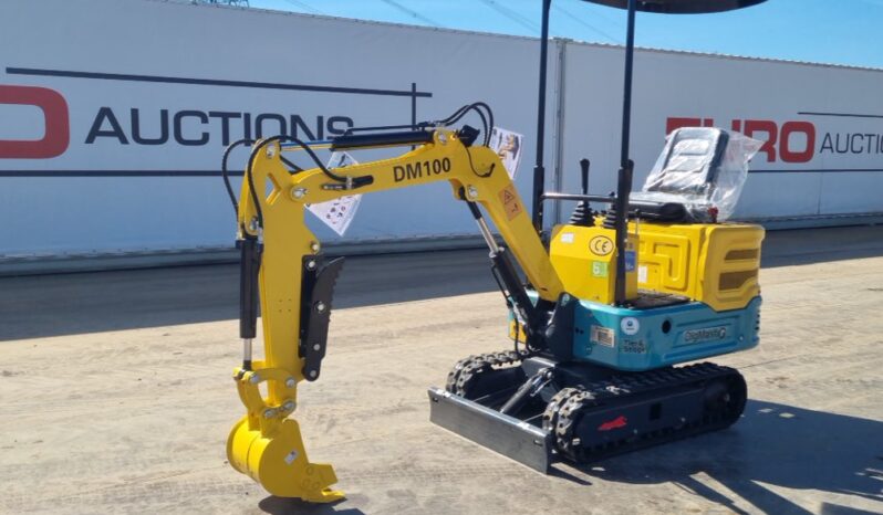 Unused 2025 DigMaster DM100 Micro Excavators For Auction: Leeds, UK – 30th April, 1st, 2nd & 3rd May 25
