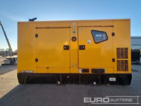 2019 JCB G116QS Generators For Auction: Leeds, UK – 30th April, 1st, 2nd & 3rd May 25 full
