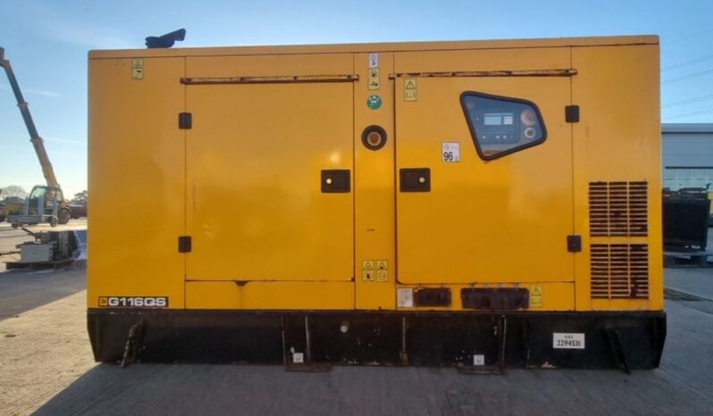 2019 JCB G116QS Generators For Auction: Leeds, UK – 30th April, 1st, 2nd & 3rd May 25 full