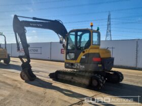 Volvo ECR88 6 Ton+ Excavators For Auction: Leeds, UK – 30th April, 1st, 2nd & 3rd May 25 full