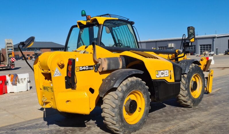 2017 JCB 540-140 Hi Viz Telehandlers For Auction: Leeds, UK – 30th April, 1st, 2nd & 3rd May 25 full