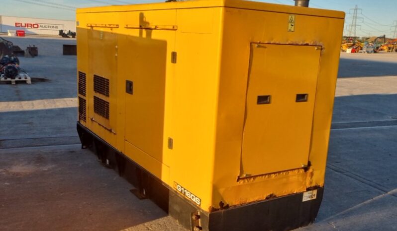 2019 JCB G116QS Generators For Auction: Leeds, UK – 30th April, 1st, 2nd & 3rd May 25 full