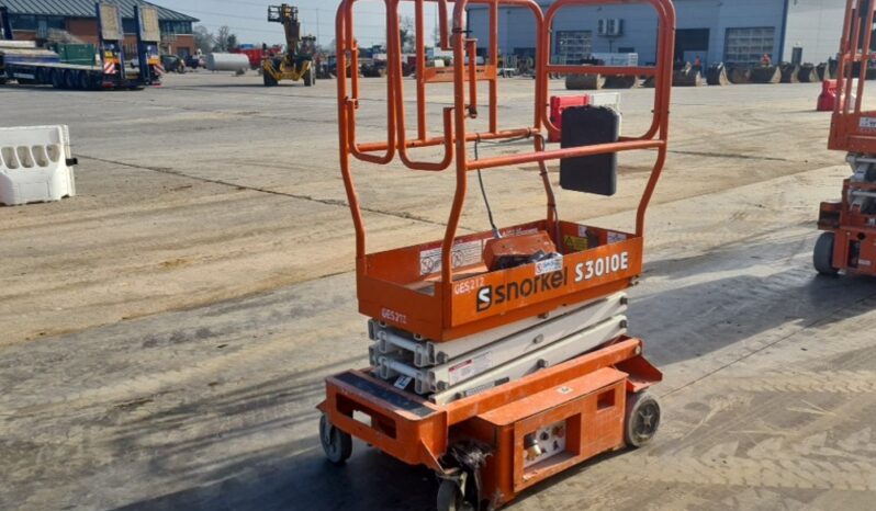 2018 Snorkel S3010E Manlifts For Auction: Leeds, UK – 30th April, 1st, 2nd & 3rd May 25 full