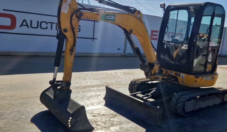 2018 JCB 8030ZTS Mini Excavators For Auction: Leeds, UK – 30th April, 1st, 2nd & 3rd May 25