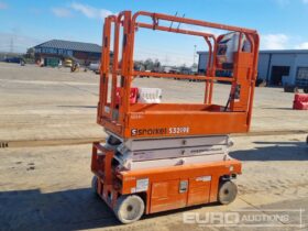 2019 Snorkel S3219E Manlifts For Auction: Leeds, UK – 30th April, 1st, 2nd & 3rd May 25 full