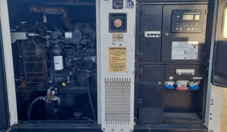 Bruno 60kVA Generator, 4 Cylinder Engine Generators For Auction: Leeds, UK – 30th April, 1st, 2nd & 3rd May 25 full