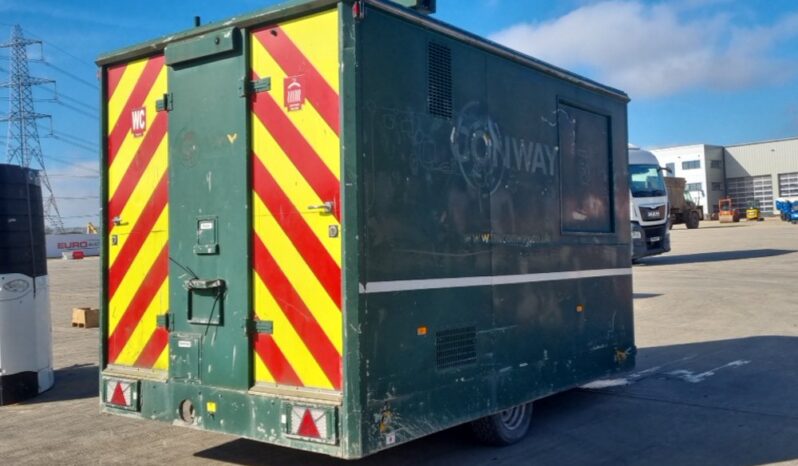 Securi-cabin Single Axle Welfare Unit, Kitchen, W/C, Drying Room, Stephill 6kVA Generator (Cannot Be Reconsigned) Containers For Auction: Leeds, UK – 30th April, 1st, 2nd & 3rd May 25 full