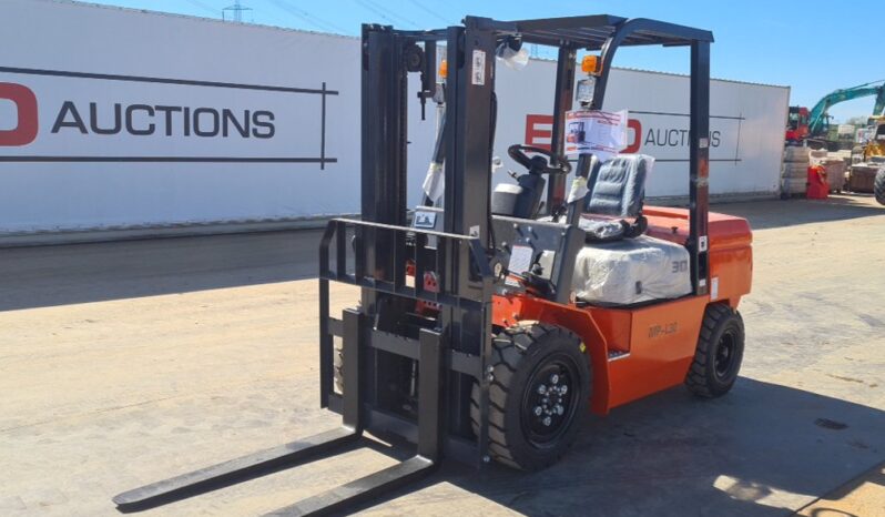 Unused 2025 Machpro MP-L30 Forklifts For Auction: Leeds, UK – 30th April, 1st, 2nd & 3rd May 25