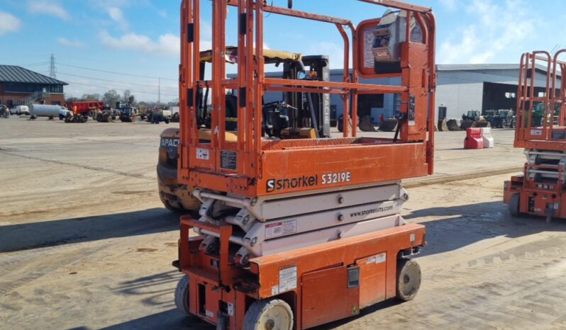 2019 Snorkel S3219E Manlifts For Auction: Leeds, UK – 30th April, 1st, 2nd & 3rd May 25 full