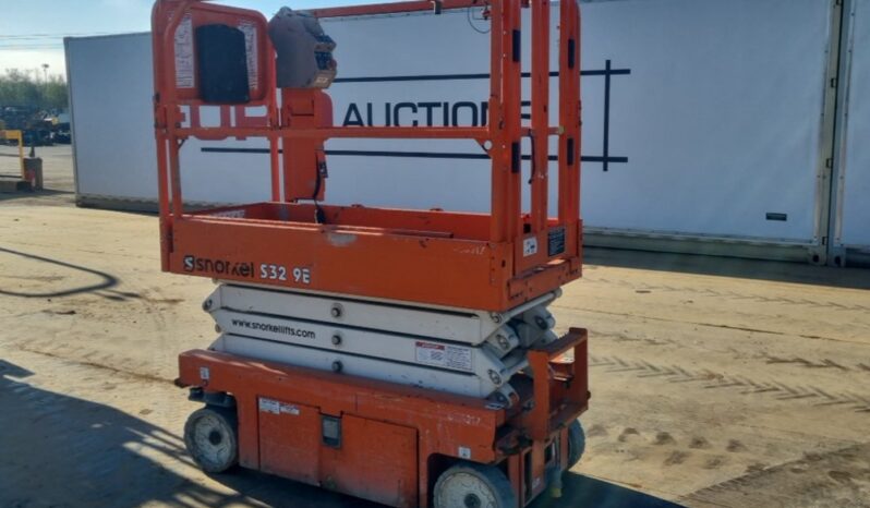2019 Snorkel S3219E Manlifts For Auction: Leeds, UK – 30th April, 1st, 2nd & 3rd May 25 full