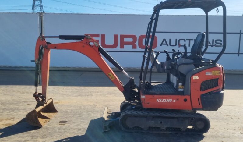 2017 Kubota KX018-4 Mini Excavators For Auction: Leeds, UK – 30th April, 1st, 2nd & 3rd May 25 full