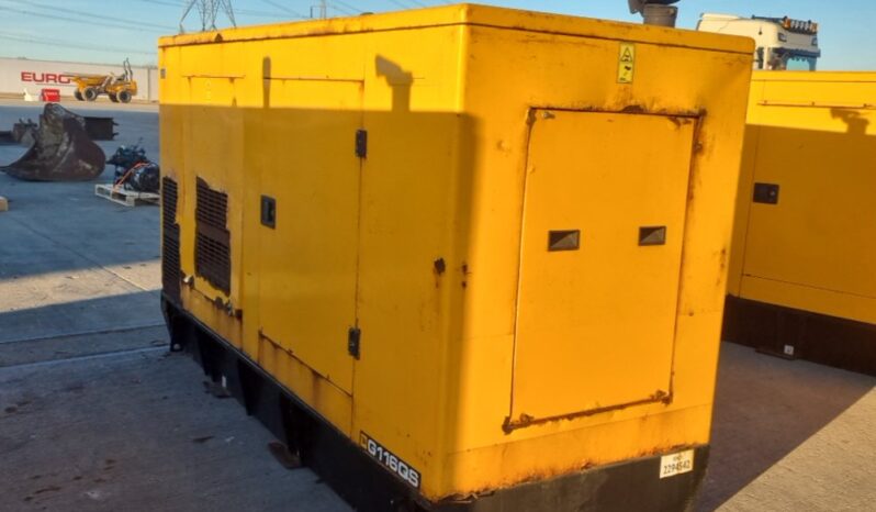 2019 JCB G116QS Generators For Auction: Leeds, UK – 30th April, 1st, 2nd & 3rd May 25 full