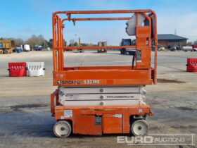 2019 Snorkel S3219E Manlifts For Auction: Leeds, UK – 30th April, 1st, 2nd & 3rd May 25 full