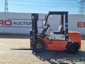 Unused 2025 Machpro MP-L30 Forklifts For Auction: Leeds, UK – 30th April, 1st, 2nd & 3rd May 25 full