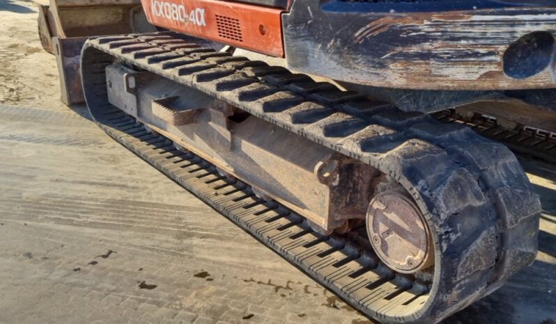 2019 Kubota KX080-4A 6 Ton+ Excavators For Auction: Leeds, UK – 30th April, 1st, 2nd & 3rd May 25 full