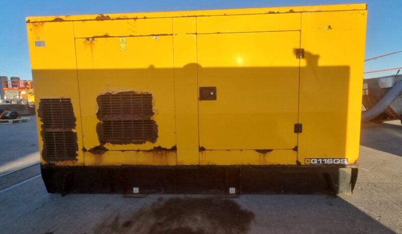 2012 JCB G116QS Generators For Auction: Leeds, UK – 30th April, 1st, 2nd & 3rd May 25 full