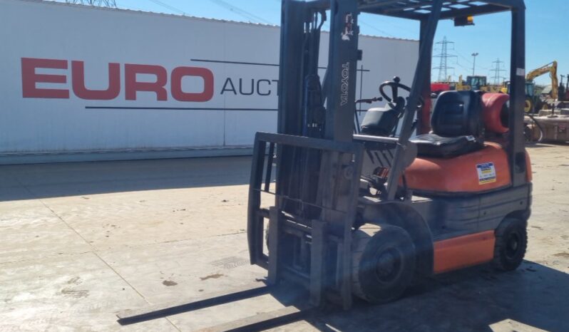 Toyota 42-6FGF15 Forklifts For Auction: Leeds, UK – 30th April, 1st, 2nd & 3rd May 25