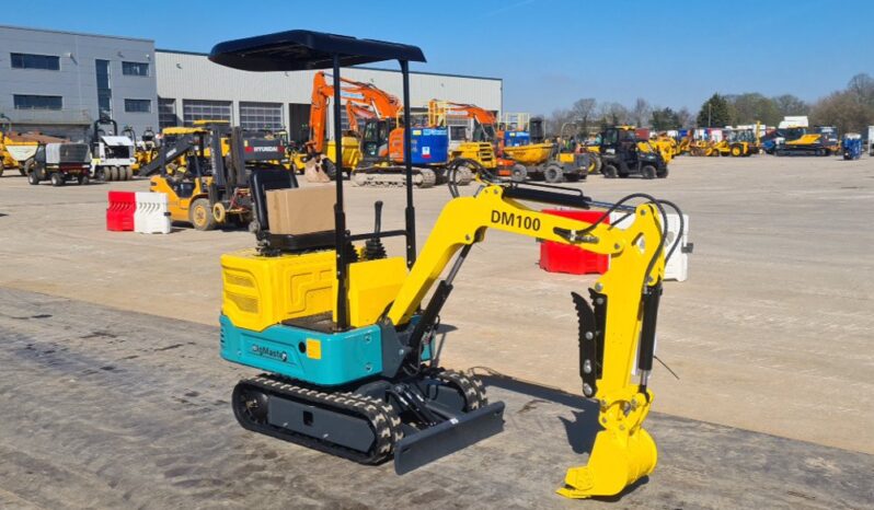 Unused 2025 DigMaster DM100 Micro Excavators For Auction: Leeds, UK – 30th April, 1st, 2nd & 3rd May 25 full