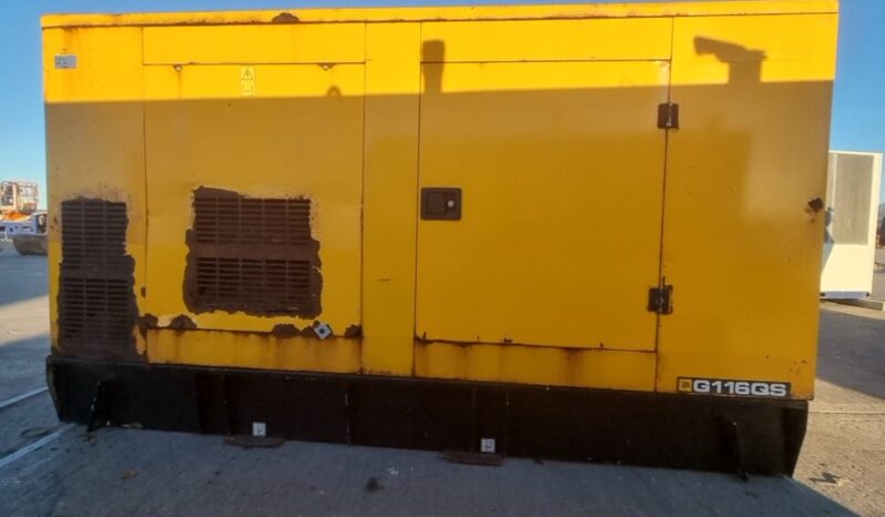 2019 JCB G116QS Generators For Auction: Leeds, UK – 30th April, 1st, 2nd & 3rd May 25 full