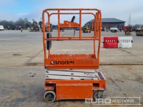 2018 Snorkel S3010E Manlifts For Auction: Leeds, UK – 30th April, 1st, 2nd & 3rd May 25 full