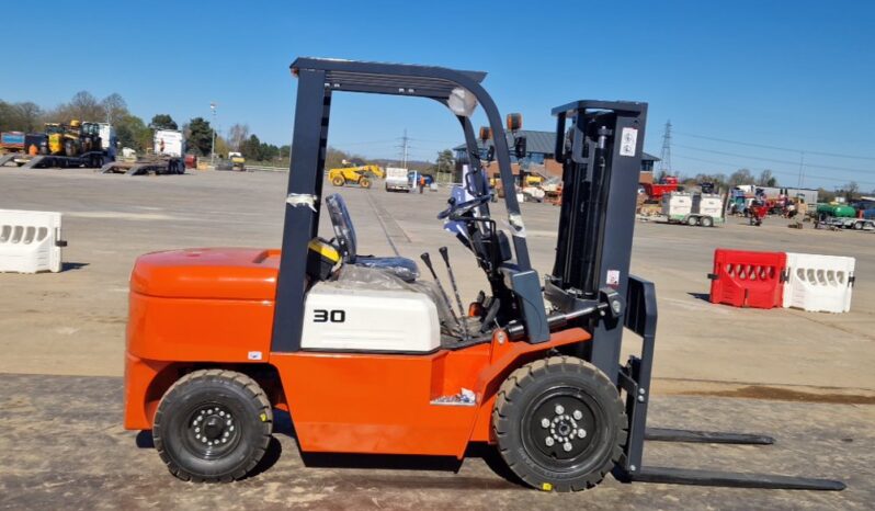 Unused 2025 Machpro MP-L30 Forklifts For Auction: Leeds, UK – 30th April, 1st, 2nd & 3rd May 25 full