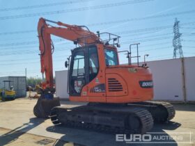 2016 Doosan DX140LCR-3 10 Ton+ Excavators For Auction: Leeds, UK – 30th April, 1st, 2nd & 3rd May 25 full