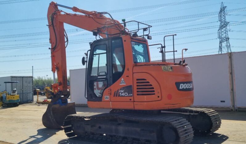 2016 Doosan DX140LCR-3 10 Ton+ Excavators For Auction: Leeds, UK – 30th April, 1st, 2nd & 3rd May 25 full