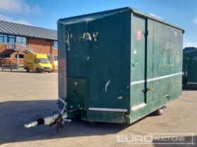 Securi-cabin Single Axle Welfare Unit, Kitchen, W/C, Drying Room, Stephill 6kVA Generator (Cannot Be Reconsigned) Containers For Auction: Leeds, UK – 30th April, 1st, 2nd & 3rd May 25