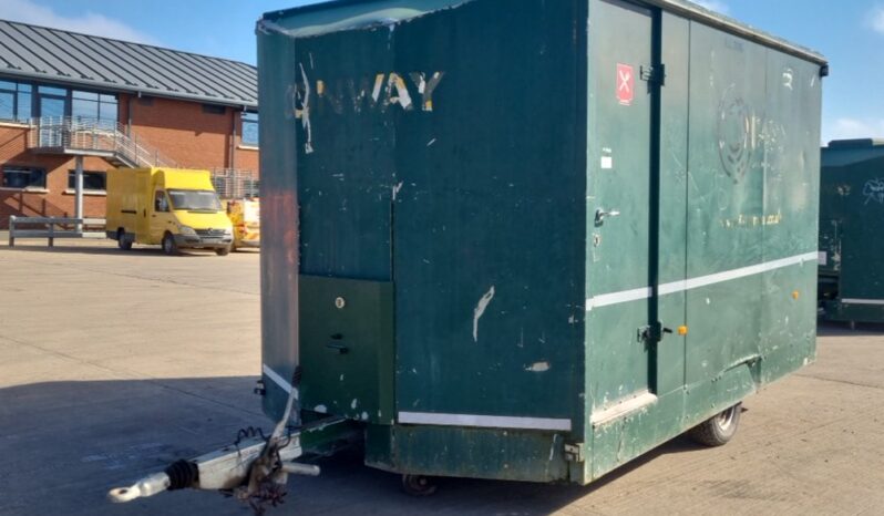 Securi-cabin Single Axle Welfare Unit, Kitchen, W/C, Drying Room, Stephill 6kVA Generator (Cannot Be Reconsigned) Containers For Auction: Leeds, UK – 30th April, 1st, 2nd & 3rd May 25