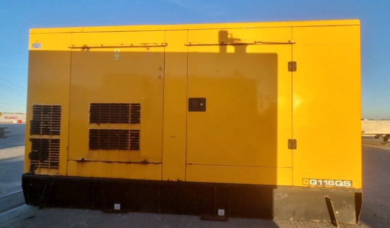 2019 JCB G116QS Generators For Auction: Leeds, UK – 30th April, 1st, 2nd & 3rd May 25 full