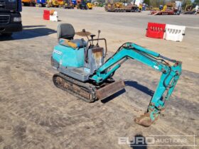 Komatsu PC02-1A Micro Excavators For Auction: Leeds, UK – 30th April, 1st, 2nd & 3rd May 25 full