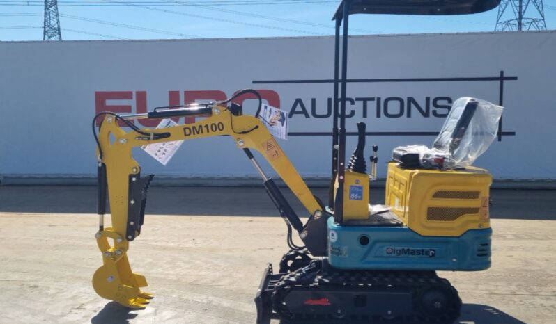 Unused 2025 DigMaster DM100 Micro Excavators For Auction: Leeds, UK – 30th April, 1st, 2nd & 3rd May 25 full