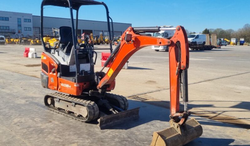 2017 Kubota KX018-4 Mini Excavators For Auction: Leeds, UK – 30th April, 1st, 2nd & 3rd May 25 full