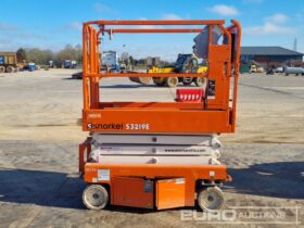 2019 Snorkel S3219E Manlifts For Auction: Leeds, UK – 30th April, 1st, 2nd & 3rd May 25 full