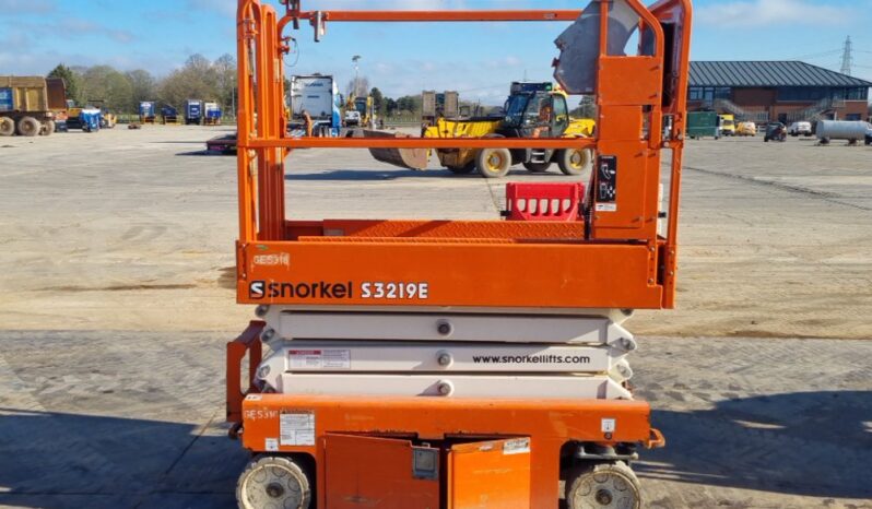 2019 Snorkel S3219E Manlifts For Auction: Leeds, UK – 30th April, 1st, 2nd & 3rd May 25 full