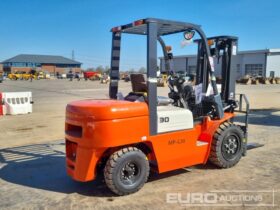Unused 2025 Machpro MP-L30 Forklifts For Auction: Leeds, UK – 30th April, 1st, 2nd & 3rd May 25 full