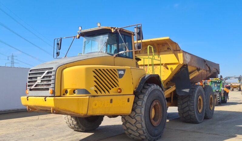 Volvo A40D Articulated Dumptrucks For Auction: Leeds, UK – 30th April, 1st, 2nd & 3rd May 25