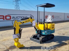 Unused 2025 DigMaster DM100 Micro Excavators For Auction: Leeds, UK – 30th April, 1st, 2nd & 3rd May 25