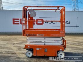 2019 Snorkel S3219E Manlifts For Auction: Leeds, UK – 30th April, 1st, 2nd & 3rd May 25 full