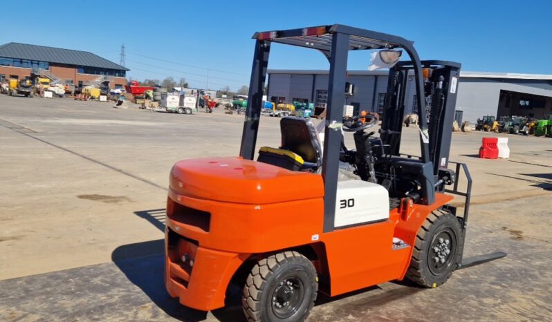 Unused 2025 Machpro MP-L30 Forklifts For Auction: Leeds, UK – 30th April, 1st, 2nd & 3rd May 25 full