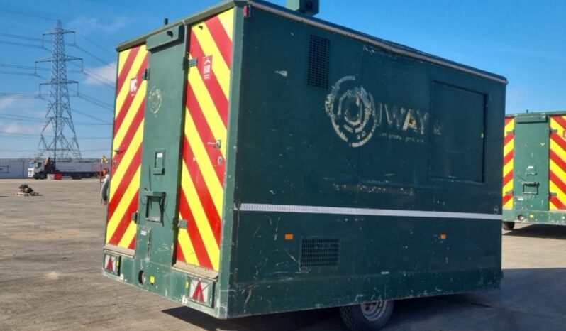Securi-cabin Single Axle Welfare Unit, Kitchen, W/C, Drying Room, Stephill 6kVA Generator (Cannot Be Reconsigned) Containers For Auction: Leeds, UK – 30th April, 1st, 2nd & 3rd May 25 full